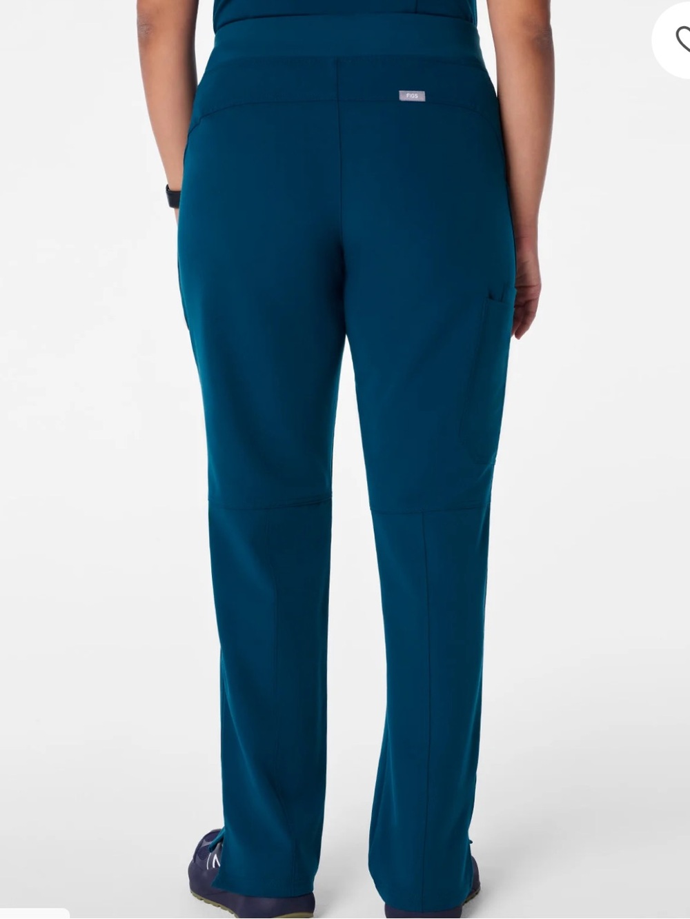 Figs carribean blue Catarina XS, Kade S high waisted bottoms - Picture 5 of 5